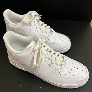 Nike Air Force One. Mens Size 12.  Worn 3x.  Like New/ Fantastic Condition.